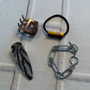 Bracelet and hair accessories bundle